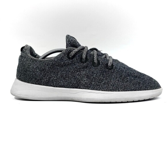 allbirds Wool Runners Knit Lace Up Sneakers Active Shoe Mens 11 Charcoal Gray‎ main image 5
